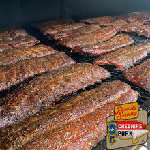 Load image into Gallery viewer, Rack of Cheshire Pork Billion Dollar Baby Back Ribs
